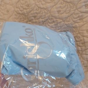 Grishko light blue cap sleeve  leotard NWT